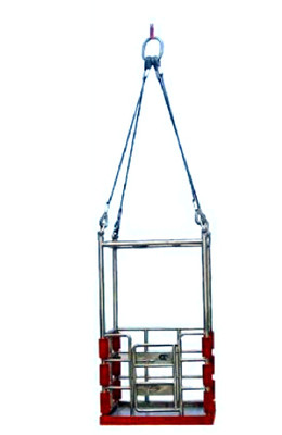 海洋石油平臺施工吊籃船舶物資轉移吊籃